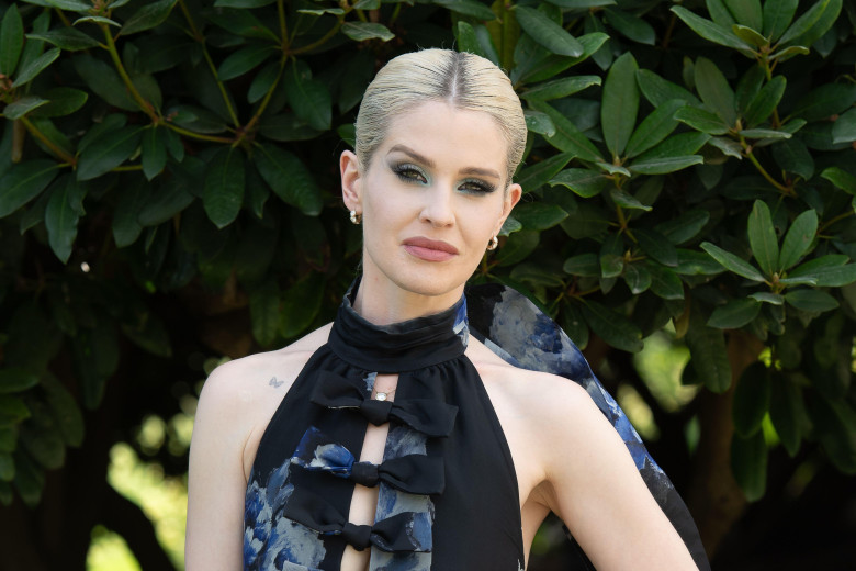 Stoke Poges, Buckinghamshire, UK. 26th June, 2025. Singer and Actress Kelly Osbourne attended Day Three of the prestigious Boodles Tennis at Stoke Park in Buckinghamshire today. Kelly was modelling a beautiful Boodles diamond tennis inspired bracelet. Kel
