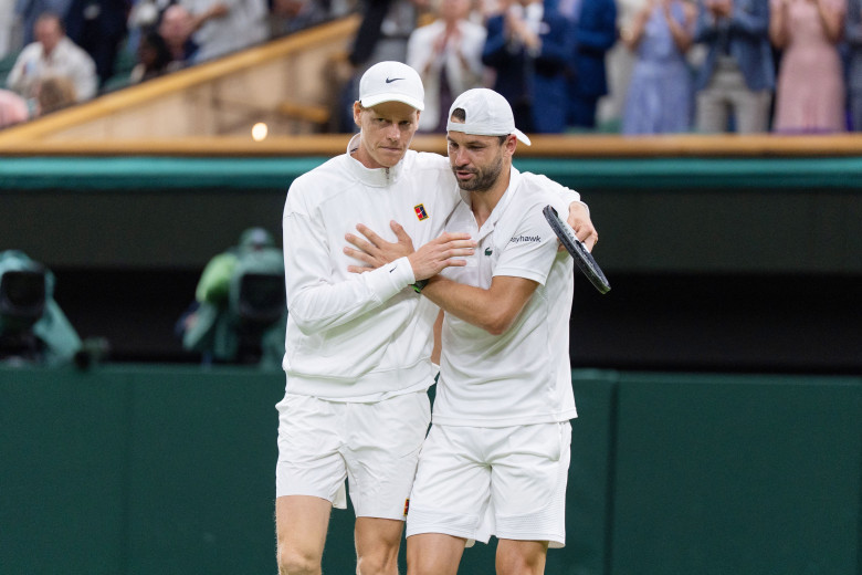 jannik sinner si Grigor Dimitrov
