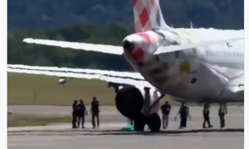 aeroport milano, incident grav