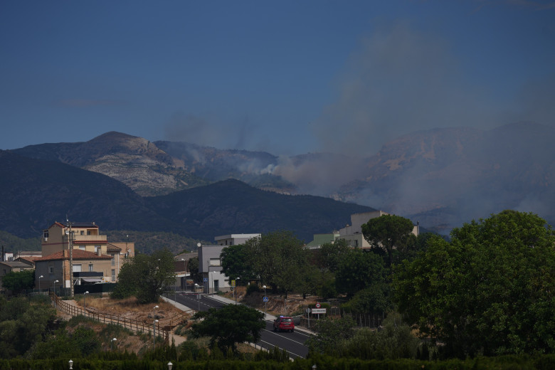 Incendiu de vegetație în Catalonia/ Profimedia