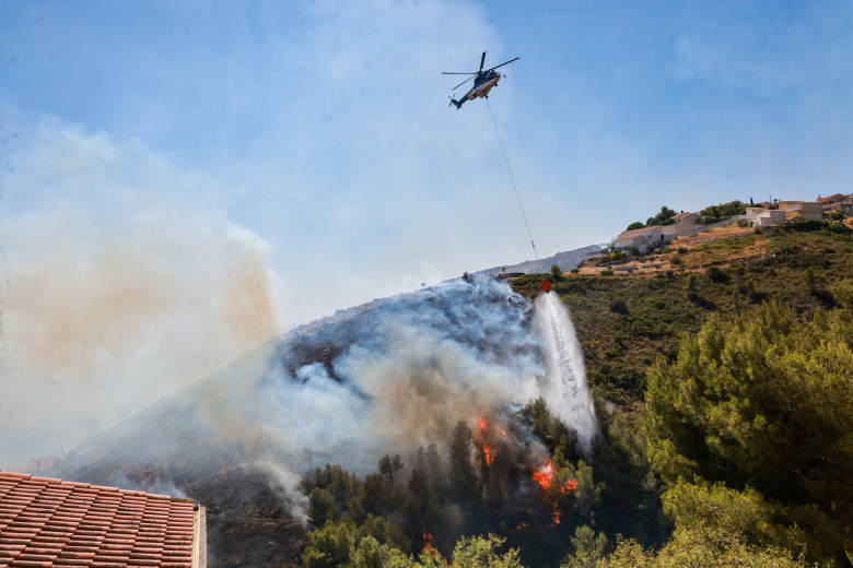 Incendiu de vegetație lângă Marsilia/ Profimedia
