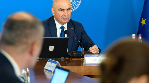 Ilie Bolojan Chairs First Government Meeting, Bucharest, Romania - 23 Jun 2025