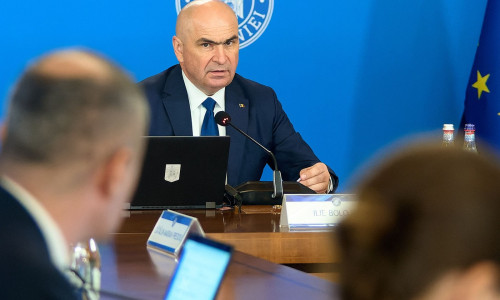 Ilie Bolojan Chairs First Government Meeting, Bucharest, Romania - 23 Jun 2025