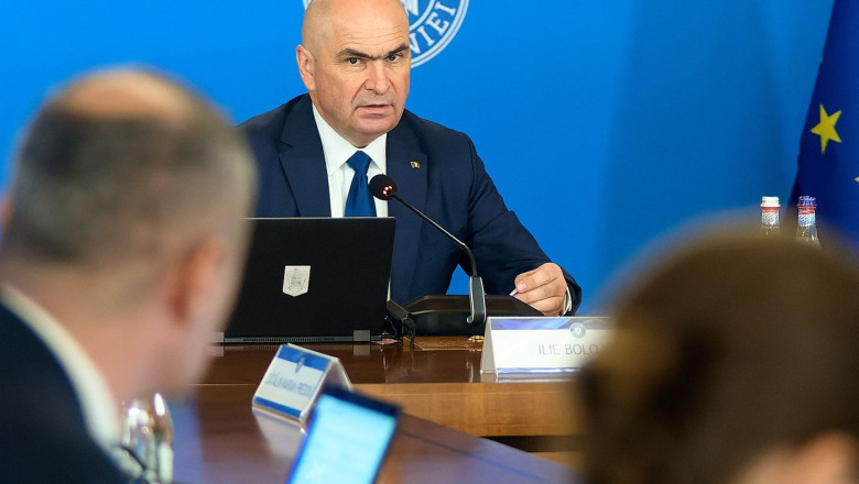Ilie Bolojan Chairs First Government Meeting, Bucharest, Romania - 23 Jun 2025