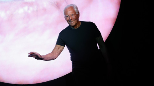 Giorgio Armani - Runway - Milan Fashion Week - Menswear Fall/Winter 2024-2025
