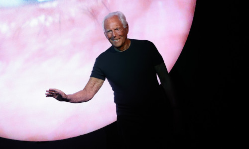 Giorgio Armani - Runway - Milan Fashion Week - Menswear Fall/Winter 2024-2025