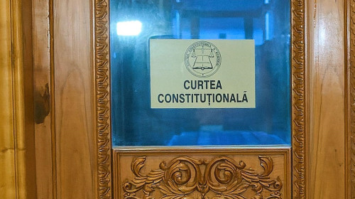 Bucharest, Romania. 6th Dec, 2024: CCR president Marian Enache (R), and Laura Iuliana Scantei (L), judge of the Constitutional Court of Romania (CCR), leaves at the end of the session in which the Court ruled to annul the entire presidential election proc