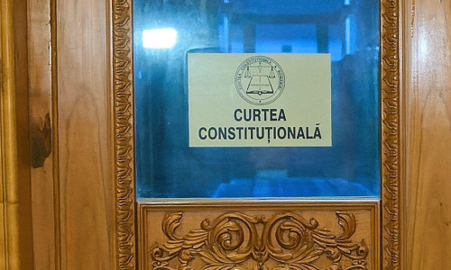 Bucharest, Romania. 6th Dec, 2024: CCR president Marian Enache (R), and Laura Iuliana Scantei (L), judge of the Constitutional Court of Romania (CCR), leaves at the end of the session in which the Court ruled to annul the entire presidential election proc