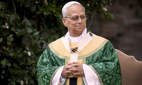 Pope Leone XVI celebrates the mass for the custody of creation, celebrated in the 