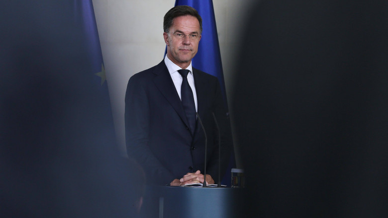 Berlin, Deutschland, 09.07.2025: Bundeskanzleramt: Besuch des NATO-Generalsekretärs: NATO-Generalsekretär Mark Rutte ***