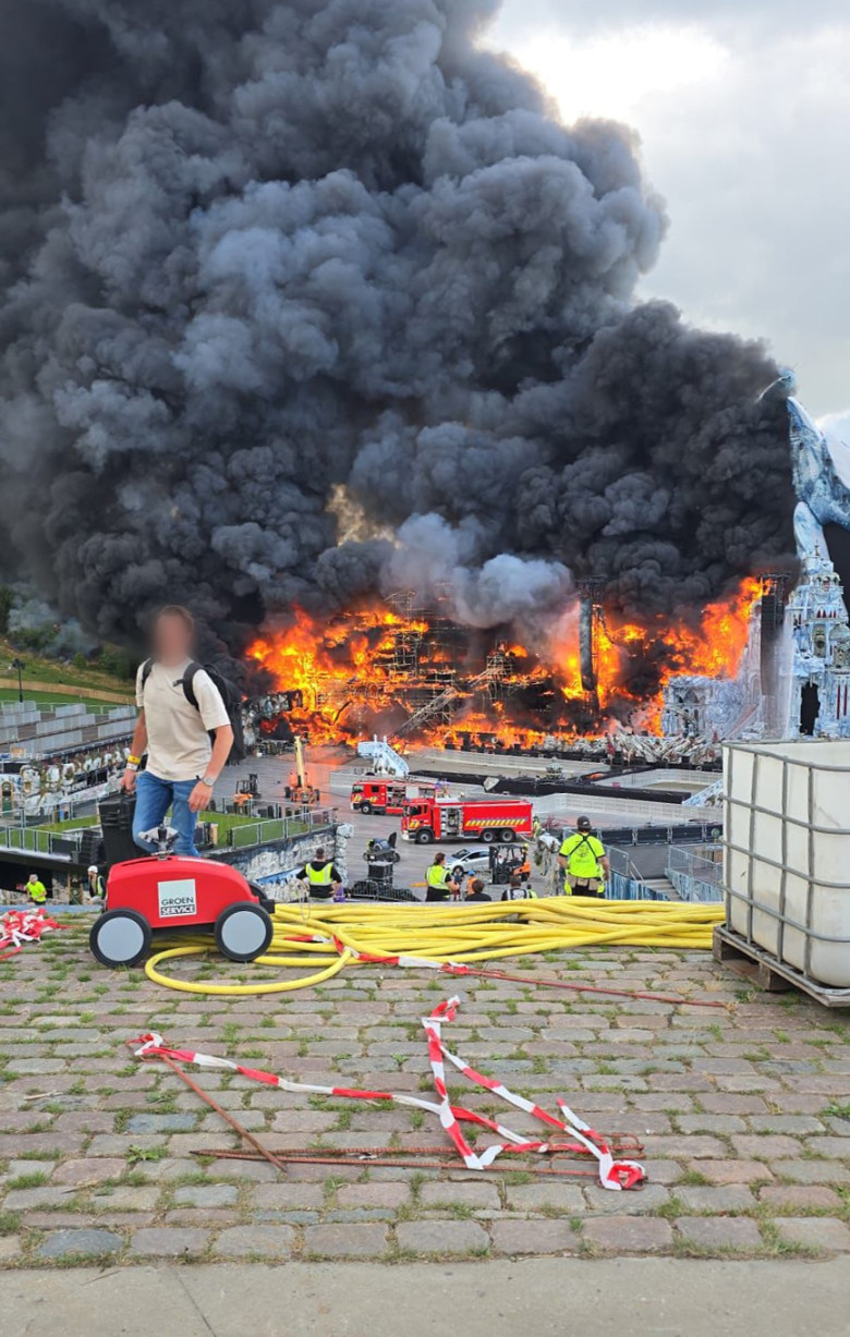 Incendiu de proporții la Tomorrowland/ Profimedia