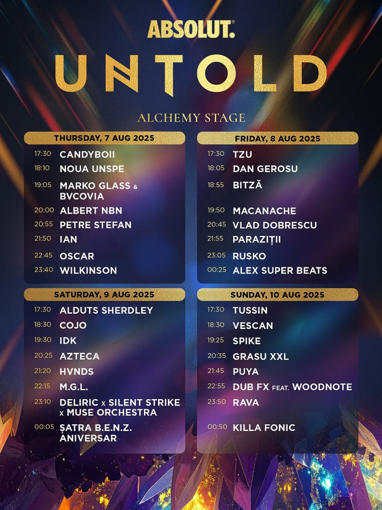 alchemy stage untold 2025
