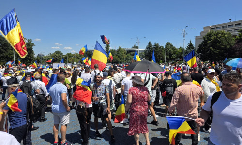 protest piata victoriei