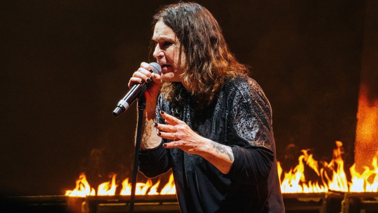 *PICTURES TAKEN ON 07/04/2017* Ozzy Osbourne rocks the stage with Black Sabbath for emotional final show in Birmingham