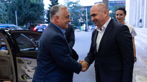 Ilie Bolojan și Viktor Orban
