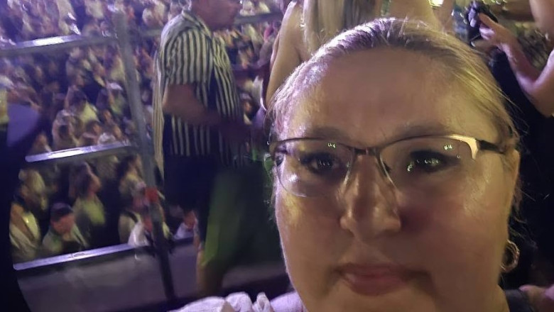 diana sosoaca la concertul lui jennifer lopez
