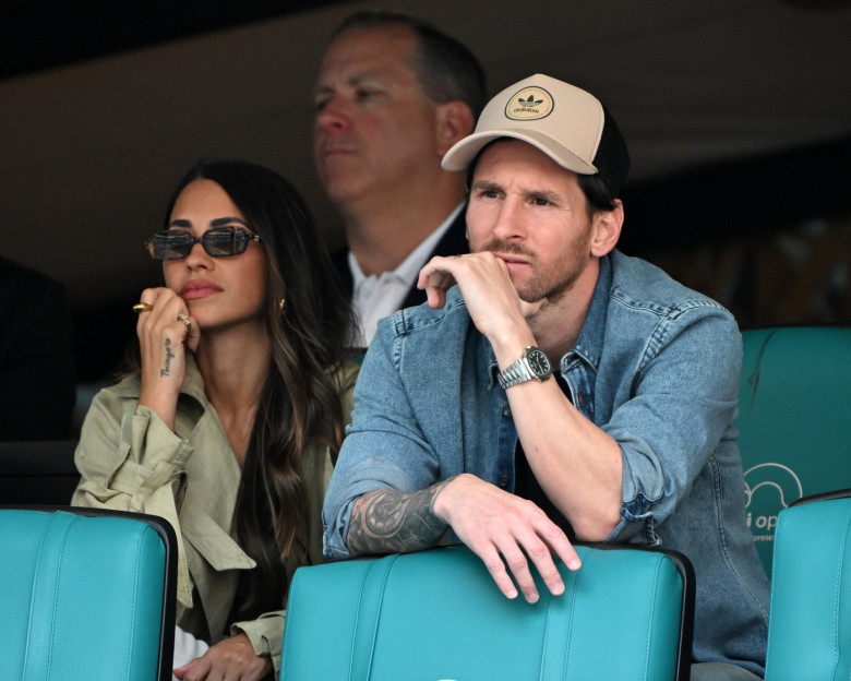 Lionel Messi și soția sa, Antonela Roccuzzo