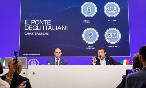 Palazzo Chigi - Press Conference by Matteo Salvini, Rome, Italy - 06 Aug 2025