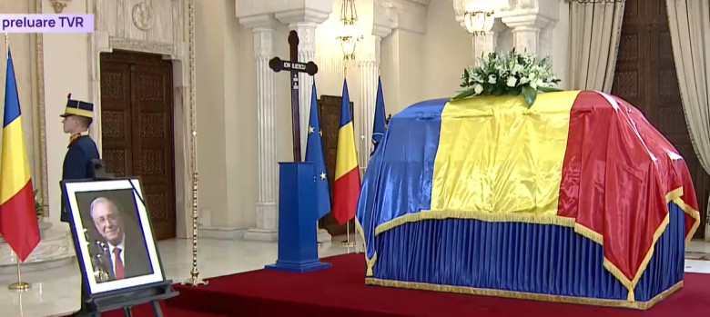 sicriu ion iliescu la palatul cotroceni