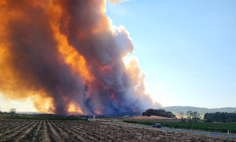 Cel mai amplu incendiu din Franţa din ultima jumătate de secol/ Profimedia