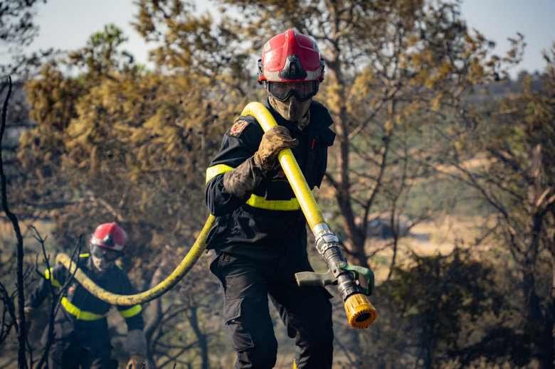 Cel mai amplu incendiu din Franţa din ultima jumătate de secol/ Profimedia