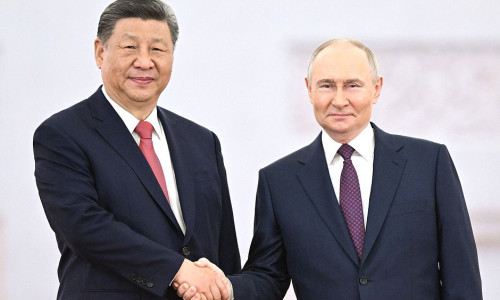 Russia, Moscow: Russian President Vladimir Putin Meets Chinese President Xi Jinping