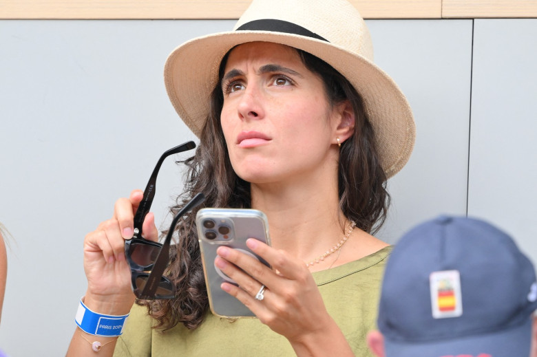Paris 2024 - Tennis - Nadal's Wife Maria Francisca Perello In The Stands, France - 28 Jul 2024