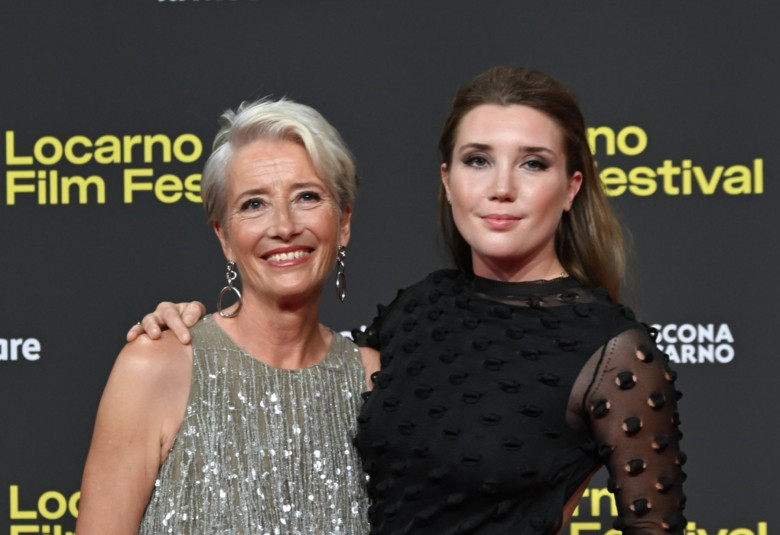 Emma Thompson receives Leopard Club Award at the 78th Locarno Film Festival