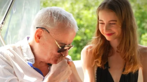Irinel Columbeanu, criticat după ce Irina i-a plătit datoriile de la azil/ Foto: captură video