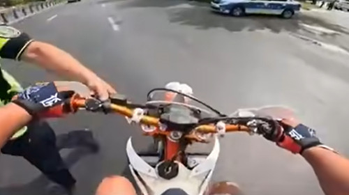 motociclist wheelie sos mihai bravu