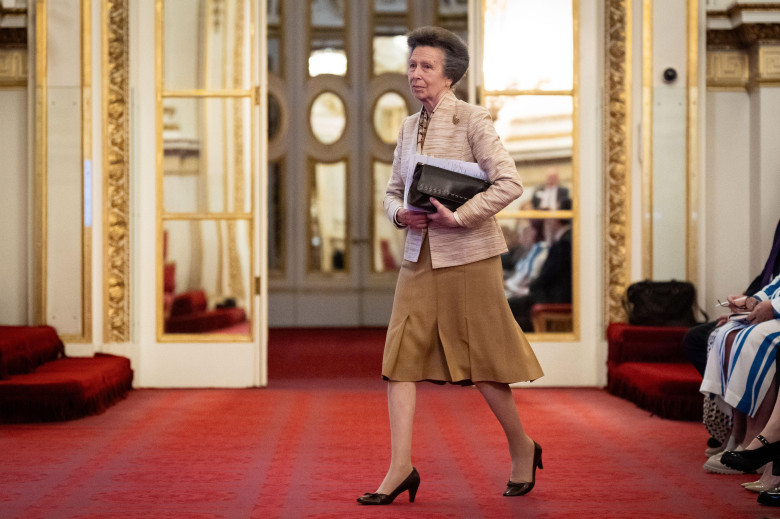EMBARGOED TO 2200 FRIDAY AUGUST 8 File photo dated 05/06/25 of the Princess Royal during a reception at Buckingham Place, London, to bring together charities and organisations that Anne is closely associated with to discuss key topics including the challe