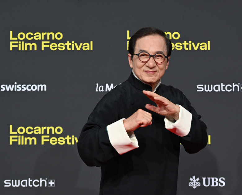 Locarno, Swiss Jackie Chan Wins Lifetime Achievement Award at the 2025 Locarno Film Festival