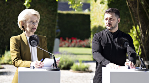 Ursula von der Leyen si volodimir zelenski