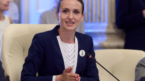 Oana Toiu, Proposed Minister of Foreign Affairs, Heard in Parliament, Bucharest, Romania - 23 Jun 2025