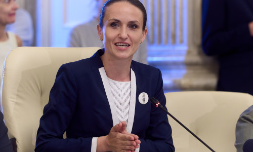 Oana Toiu, Proposed Minister of Foreign Affairs, Heard in Parliament, Bucharest, Romania - 23 Jun 2025