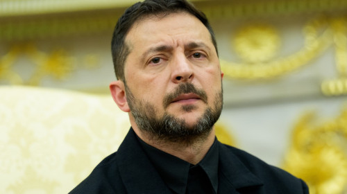 Trump Meets President Zelenskyy of Ukraine and European Leaders