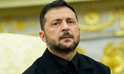 Trump Meets President Zelenskyy of Ukraine and European Leaders