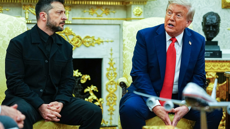 Volodimir Zelenski și Donald Trump/ Profimedia