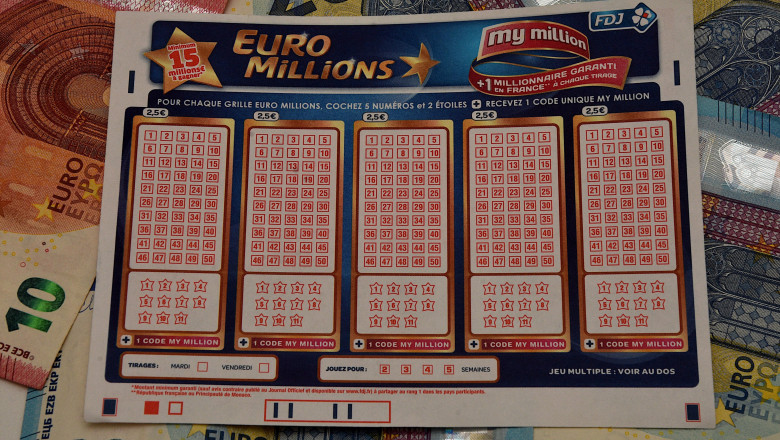 Euromillions in Marseille, France.