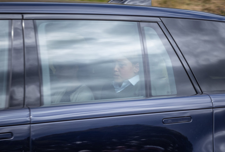 Royals attend church service