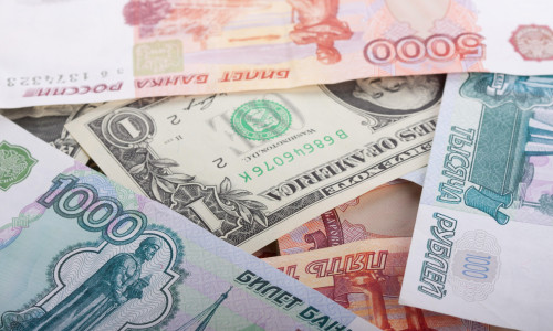 dollar dollars rouble
