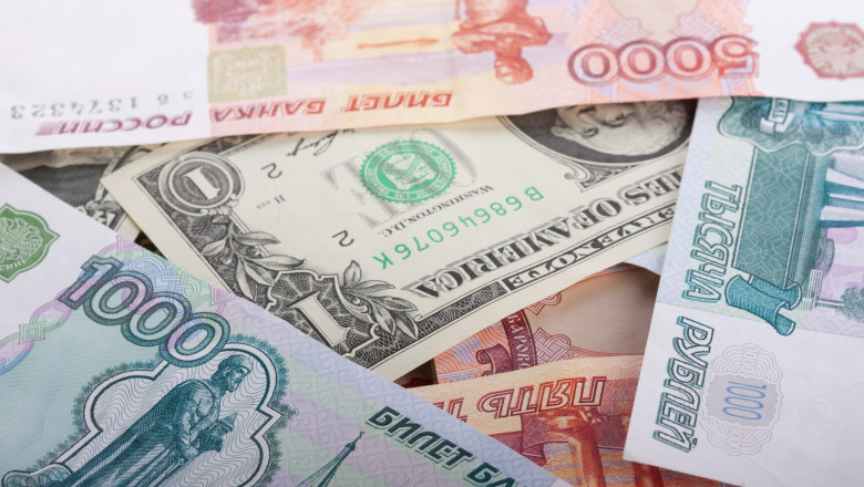dollar dollars rouble