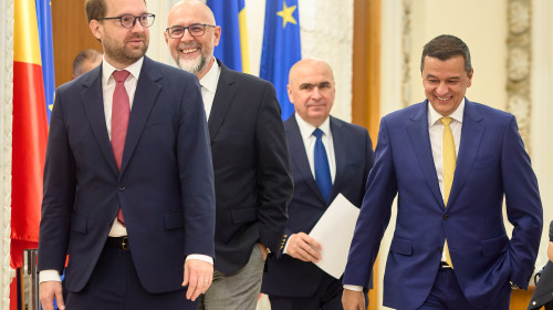 Signing of the Governing Agreement, Bucharest, Romania - 23 Jun 2025