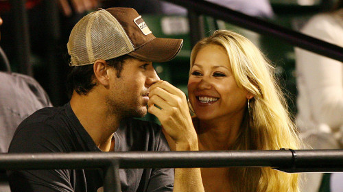 Anna Kournikova și Enrique Iglesias