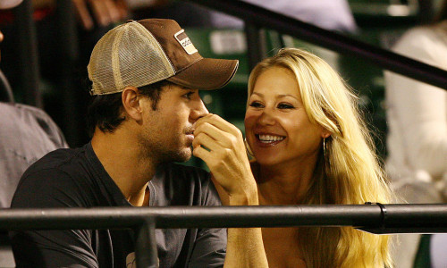 Anna Kournikova și Enrique Iglesias