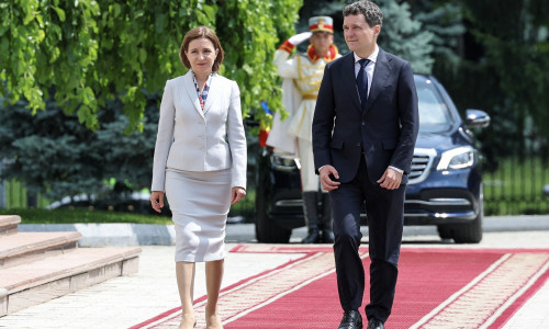 Nicusor Dan, Maia Sandu (2)