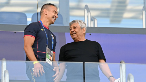 Daniel Pancu discută cu Mircea Lucescu