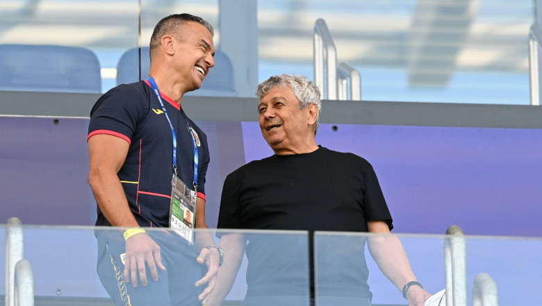 Daniel Pancu discută cu Mircea Lucescu
