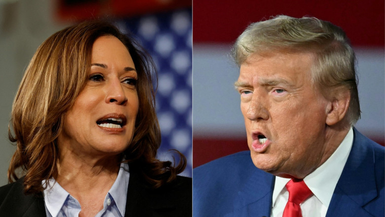 Kamala Harris, Donald Trump