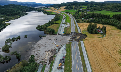 Alunecare de teren în Norvegia/ Profimedia